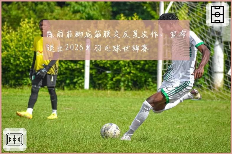 陈雨菲脚底筋膜炎反复发作，宣布退出2026年羽毛球世锦赛